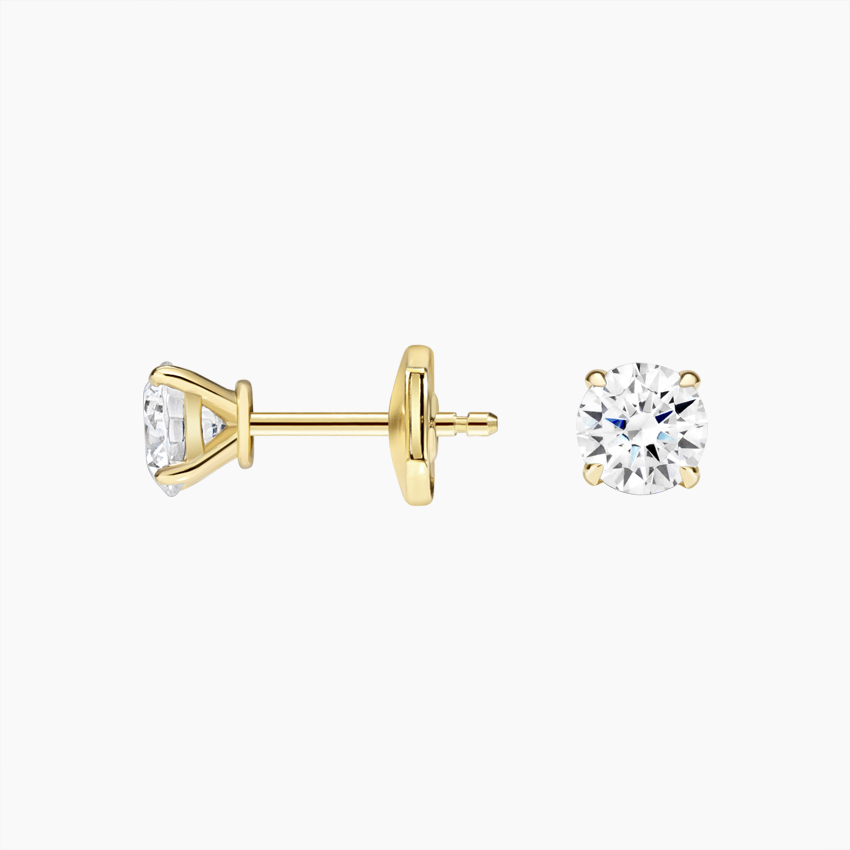 Claw Prong Lab Diamond Stud Earrings (1 ct. tw.)