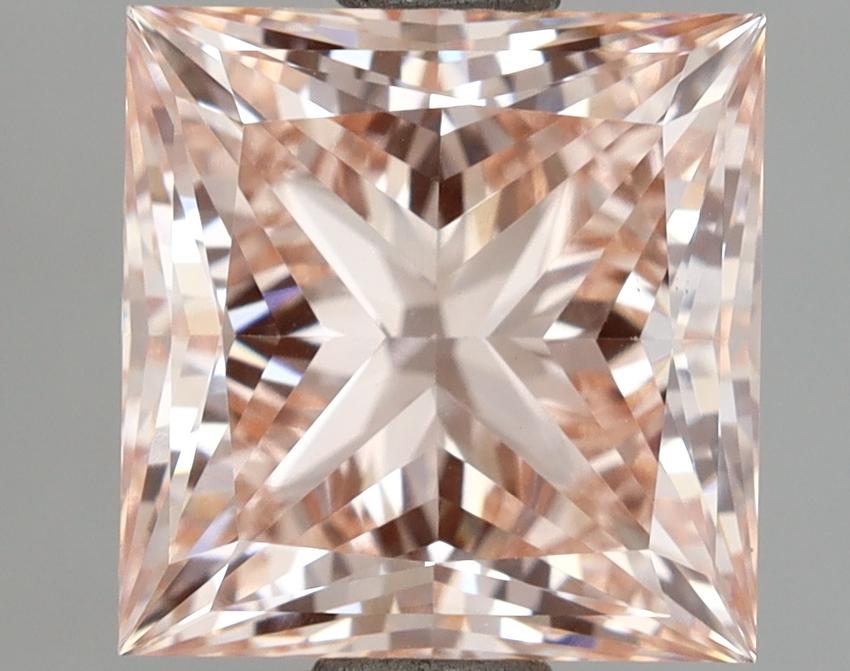 2.55 Ct. Fancy Intense Pink Princess Lab Grown Diamond
