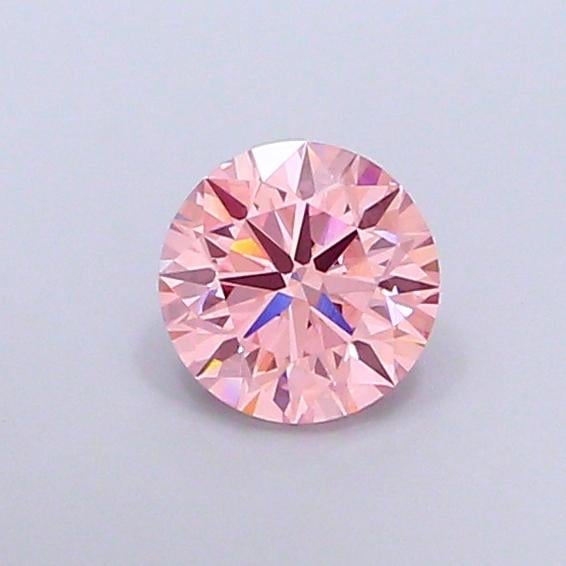 1.88 Ct. Fancy Vivid Pink Round Lab Grown Diamond