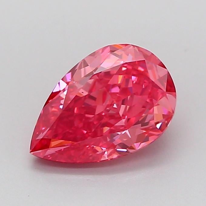 1.43 Ct. Fancy Vivid Pink Pear Lab Grown Diamond