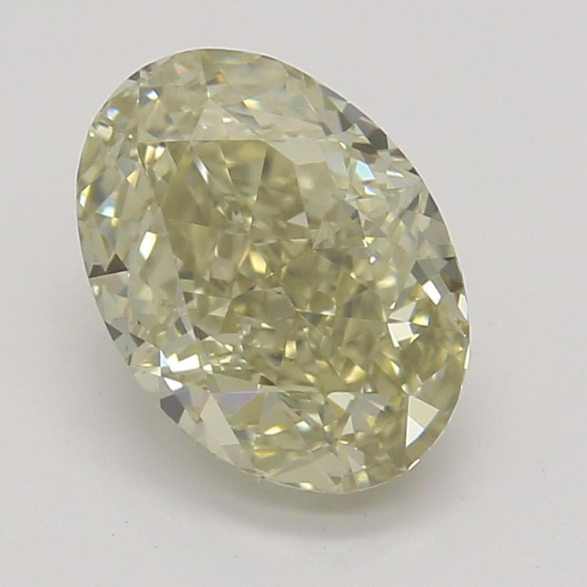 1.01 Ct. Fancy Brownish Greenish Yellow Oval Diamond