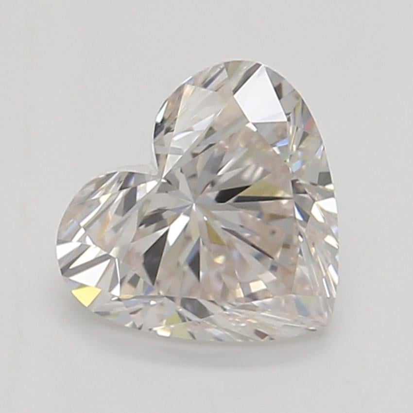 0.50 Ct. Light Pink Heart Diamond