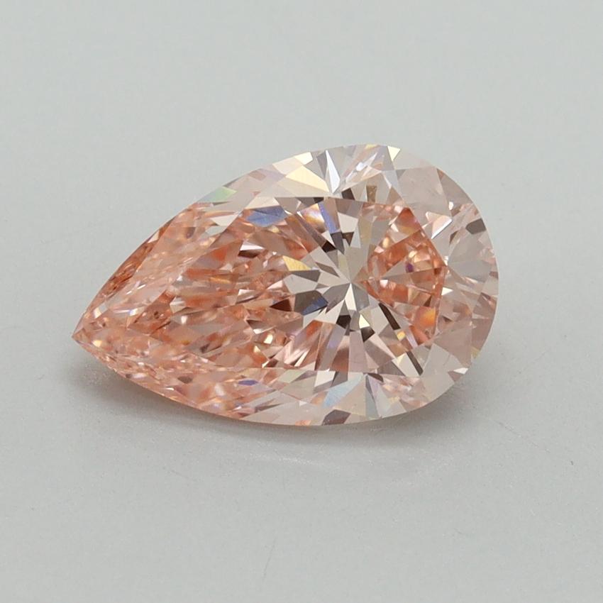 1.68 Ct. Fancy Vivid Pink Pear Lab Grown Diamond