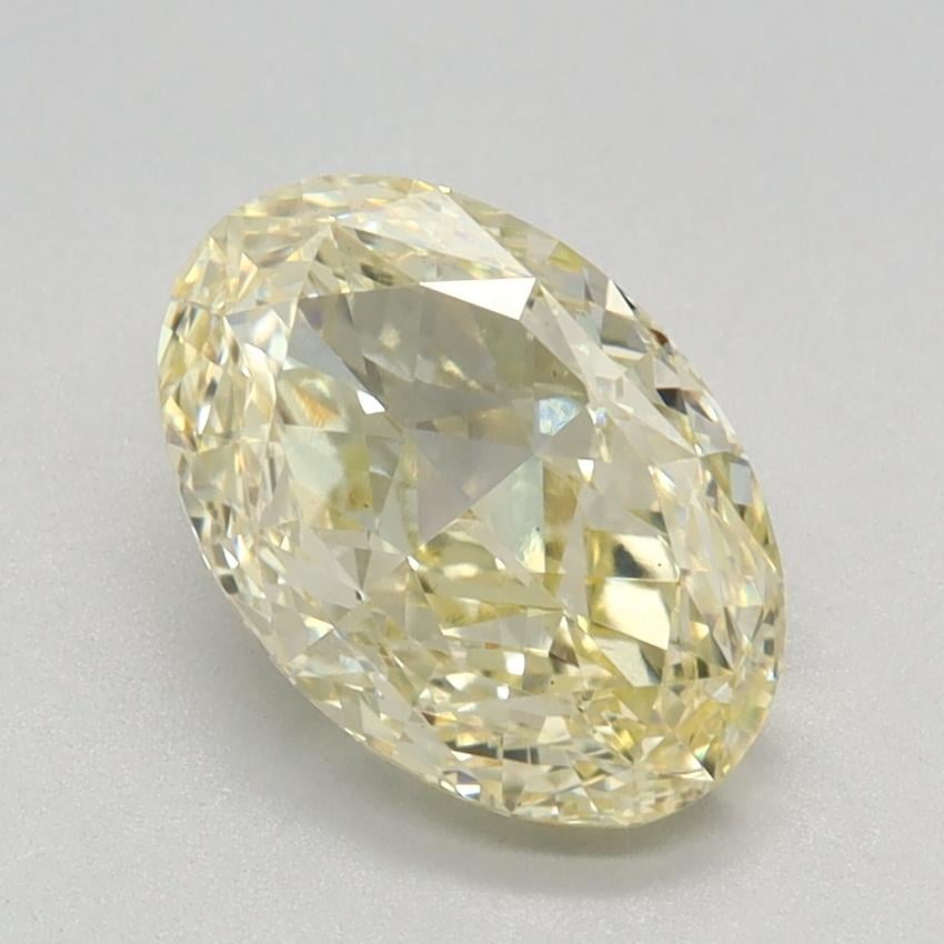 1.69 Ct. Fancy Yellow Oval Lab Grown Diamond