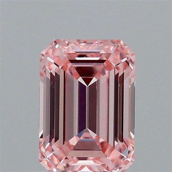 0.97 Ct. Fancy Intense Pink Emerald Lab Grown Diamond