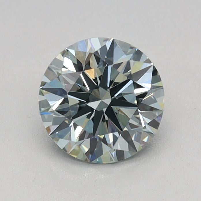 0.52 Ct. Fancy Intense Green Round Lab Grown Diamond