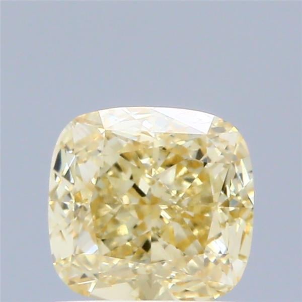 1.03 Ct. Fancy Yellow Cushion Lab Grown Diamond