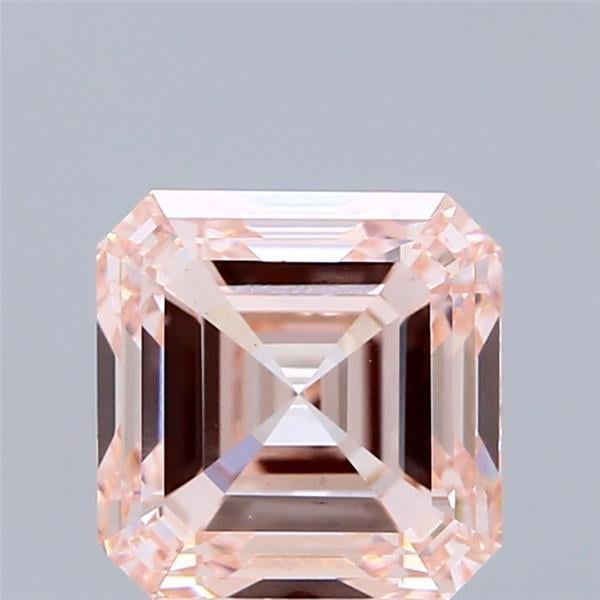 3.01 Ct. Fancy Pink Asscher Lab Grown Diamond