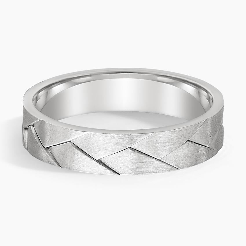 Lassen 5mm Wedding Ring in Platinum