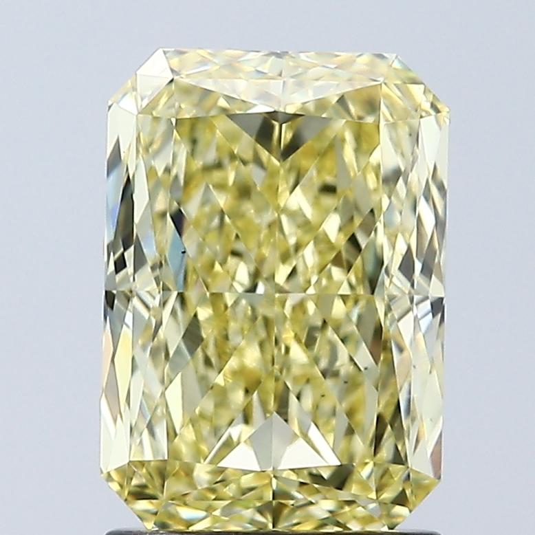 2.05 Ct. Fancy Intense Yellow Radiant Lab Grown Diamond