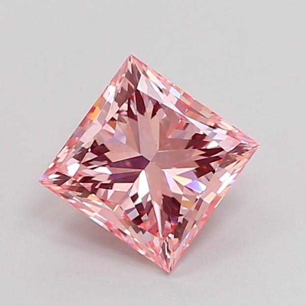 2.01 Ct. Fancy Intense Pink Princess Lab Grown Diamond