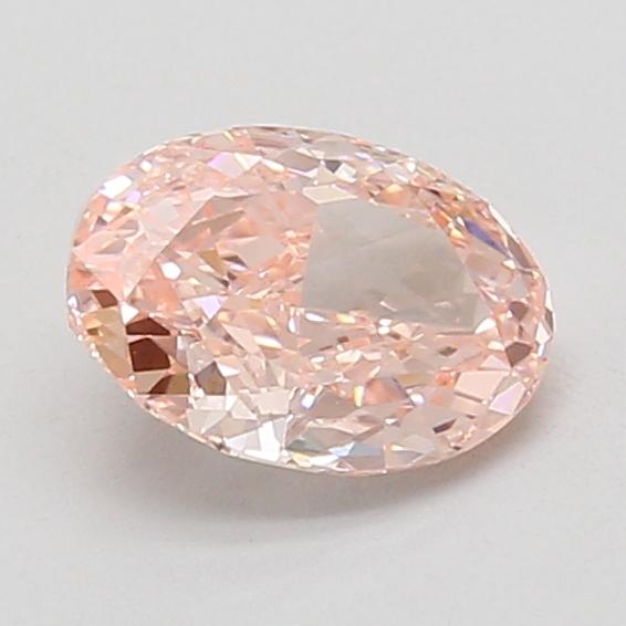 1.09 Ct. Fancy Vivid Pink Oval Lab Grown Diamond