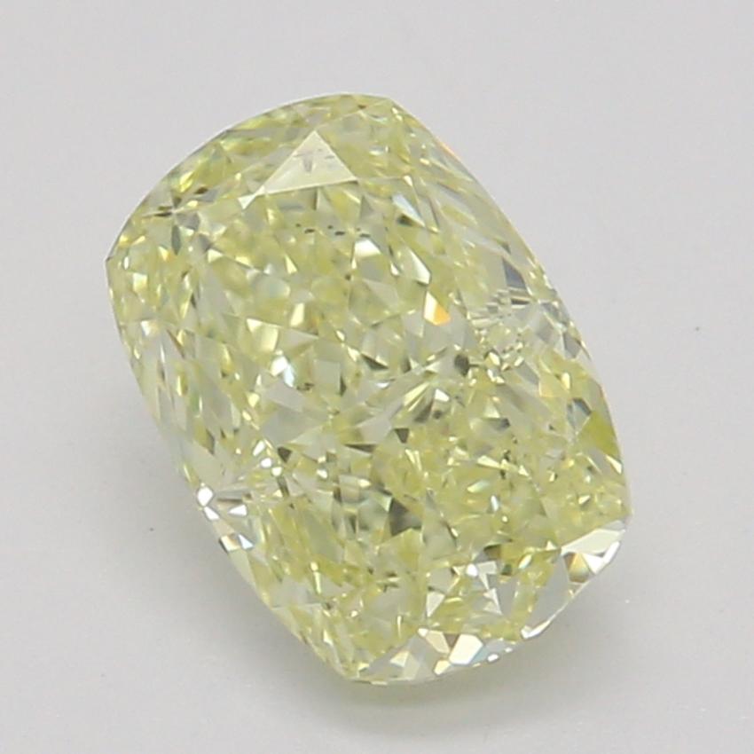 0.60 Ct. Fancy Yellow Cushion Diamond