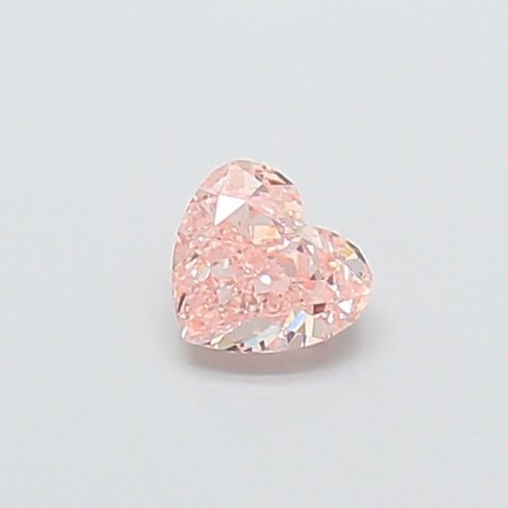 0.32 Ct. Fancy Light  Pink Heart Lab Grown Diamond