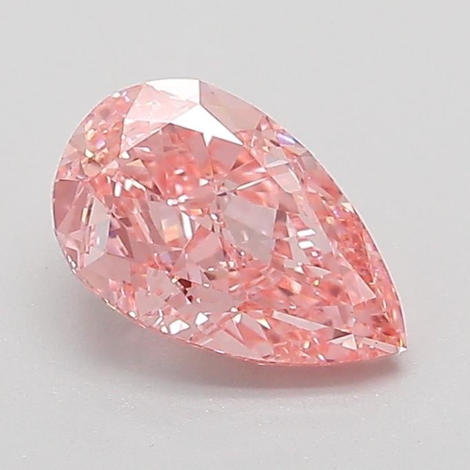 1.04 Ct. Fancy Vivid Pink Pear Lab Grown Diamond