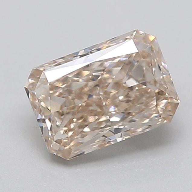 0.54 Ct. Very Light  Brown Radiant Lab Grown Diamond