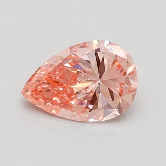 0.50 Ct. Fancy Intense Pink Pear Lab Grown Diamond