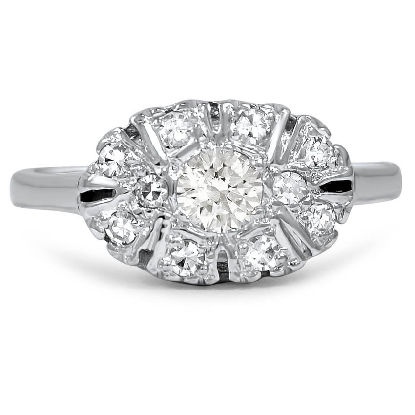 Retro Diamond Vintage Ring