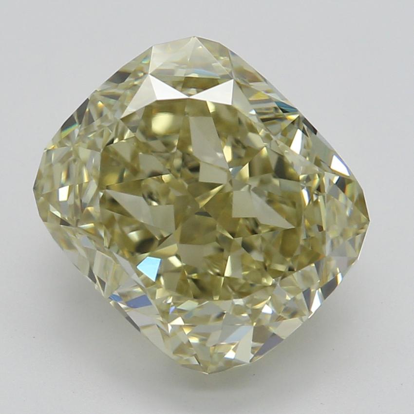 3.08 Ct. Fancy Brownish Yellow Cushion Diamond