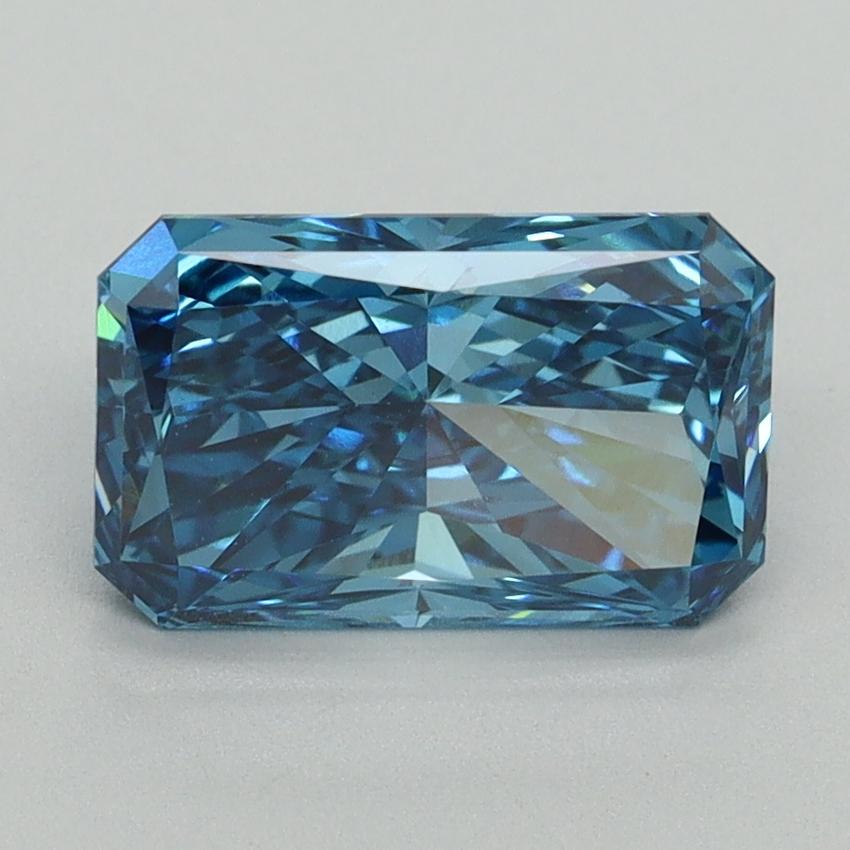 2.06 Ct. Fancy Vivid Blue Radiant Lab Grown Diamond