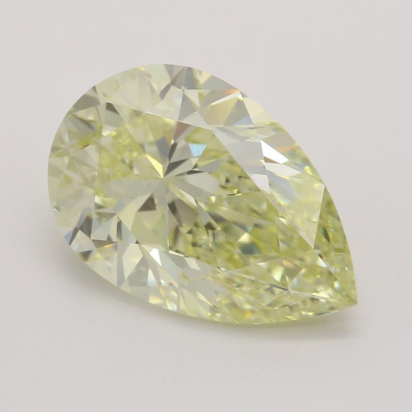 3.01 Ct. Fancy Yellow Pear Diamond