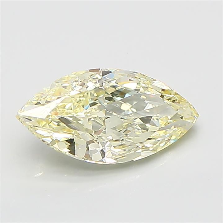 1.57 Ct. Fancy Light Yellow Marquise Lab Grown Diamond