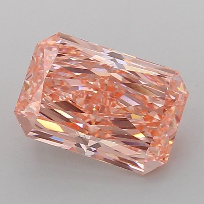 2.55 Ct. Fancy Vivid Pink Radiant Lab Grown Diamond