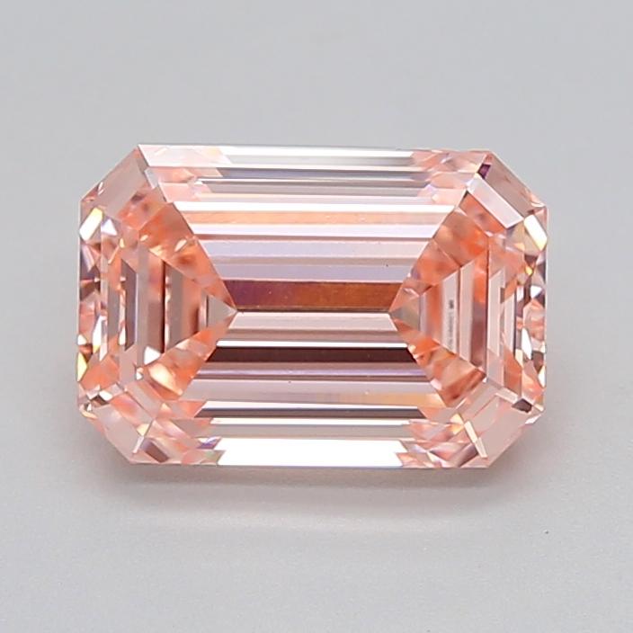 2.04 Ct. Fancy Intense  Pink Emerald Lab Grown Diamond
