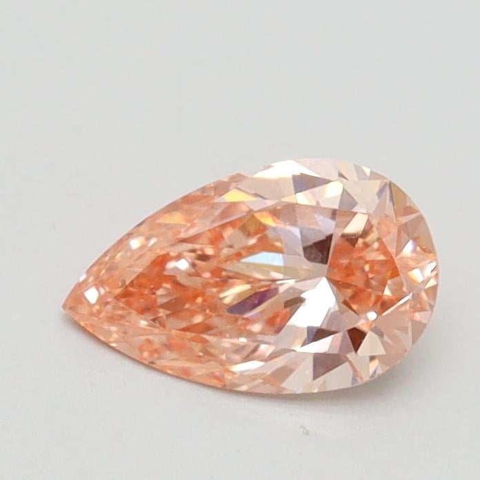 0.54 Ct. Fancy Intense Pink Pear Lab Grown Diamond