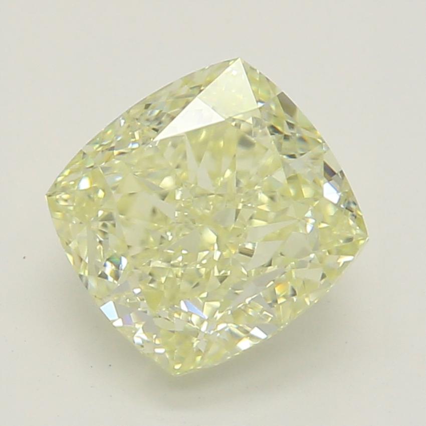 1.07 Ct. Fancy Light Yellow Cushion Diamond