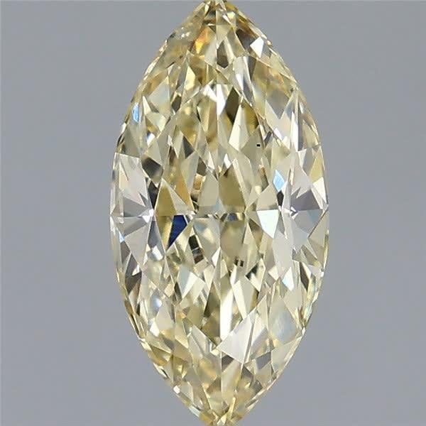 1.57 Ct. Fancy Yellow Marquise Lab Grown Diamond