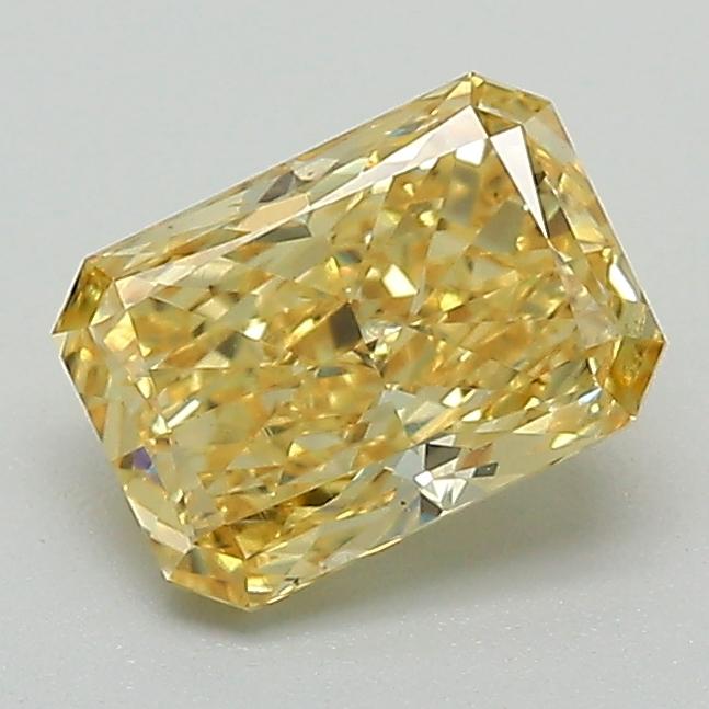 1.05 Ct. Fancy Intense Yellow Radiant Lab Grown Diamond