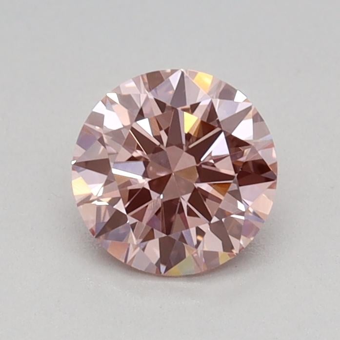 0.45 Ct. Fancy Intense Pink Round Lab Grown Diamond
