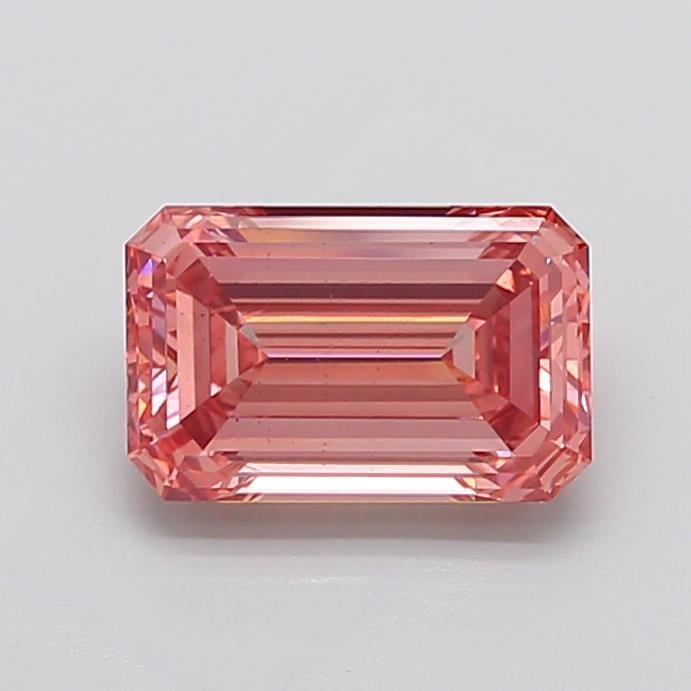 3.05 Ct. Fancy Intense  Pink Emerald Lab Grown Diamond