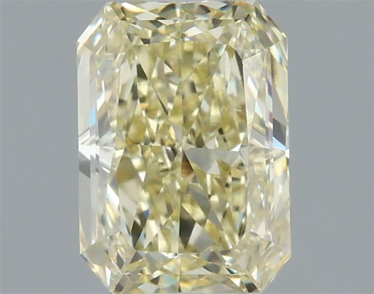1.60 Ct. Fancy Light Yellow Radiant Lab Grown Diamond