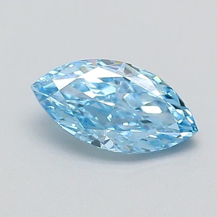 0.28 Ct. Fancy Vivid  Blue Marquise Lab Grown Diamond