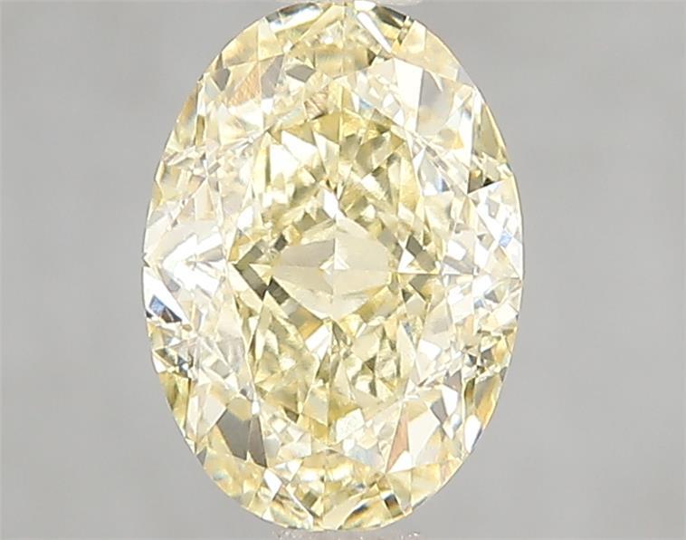 2.00 Ct. Fancy Intense Yellow Oval Lab Grown Diamond