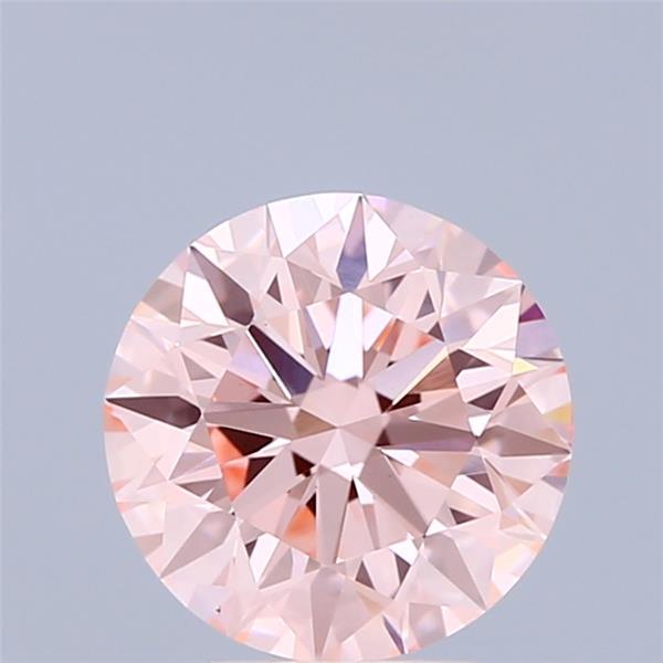 1.93 Ct. Fancy Intense Pink Round Lab Grown Diamond