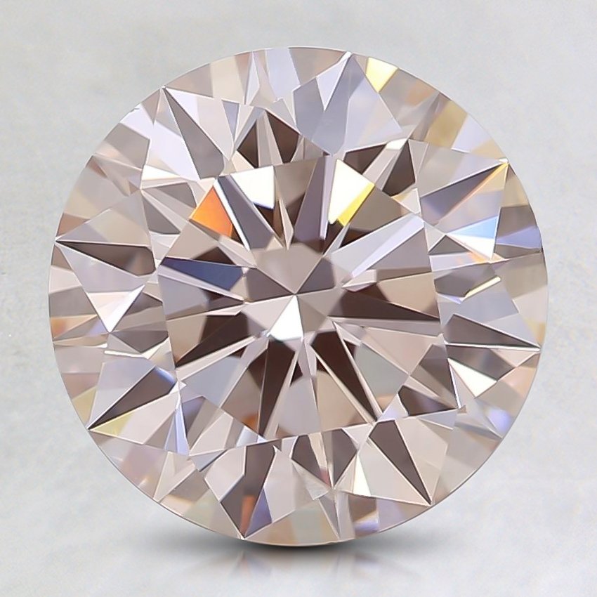 2.28 Ct. Fancy Light Pink Round Lab Grown Diamond
