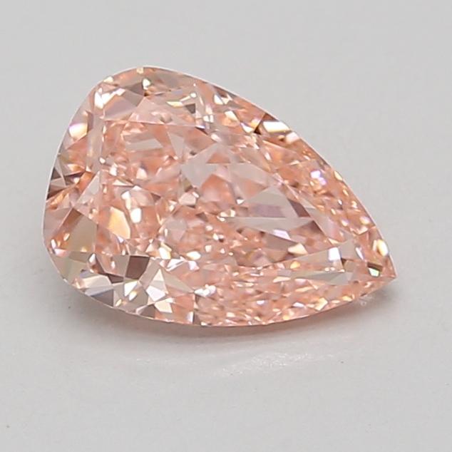 1.56 Ct. Fancy Vivid Pink Pear Lab Grown Diamond