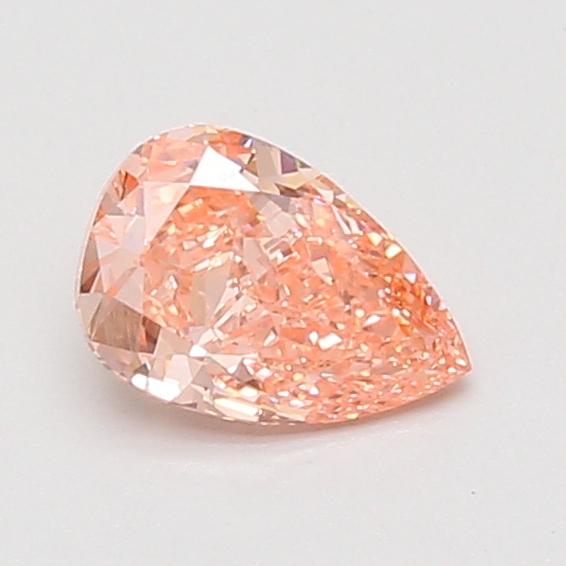 0.75 Ct. Fancy Vivid Pink Pear Lab Grown Diamond