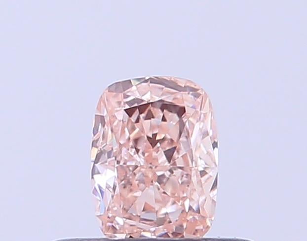 0.32 Ct. Fancy Light Brown Pink Cushion Lab Grown Diamond