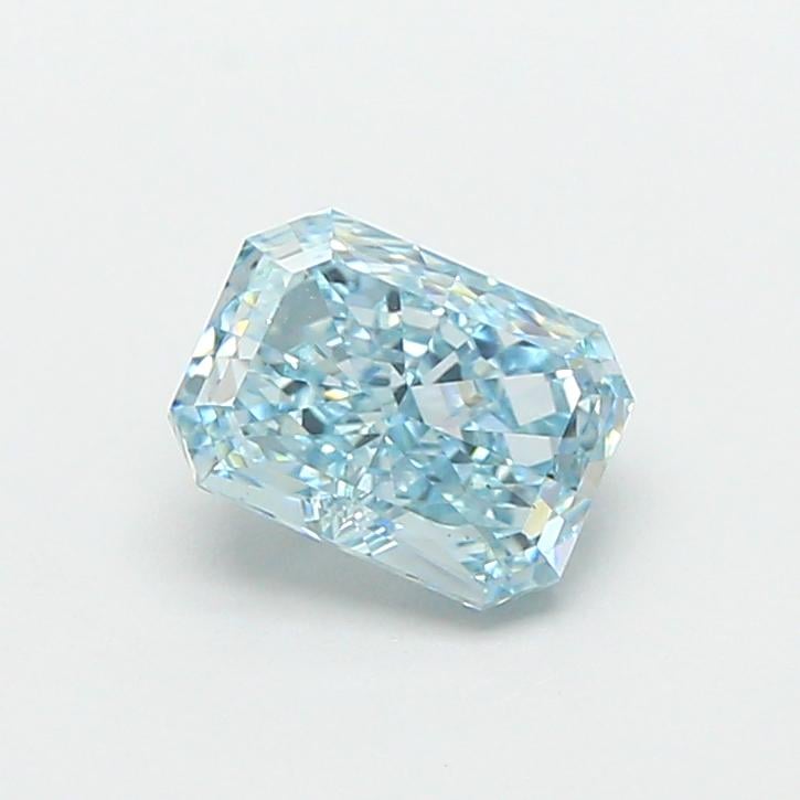 1.00 Ct. Fancy Vivid  Blue Radiant Lab Grown Diamond