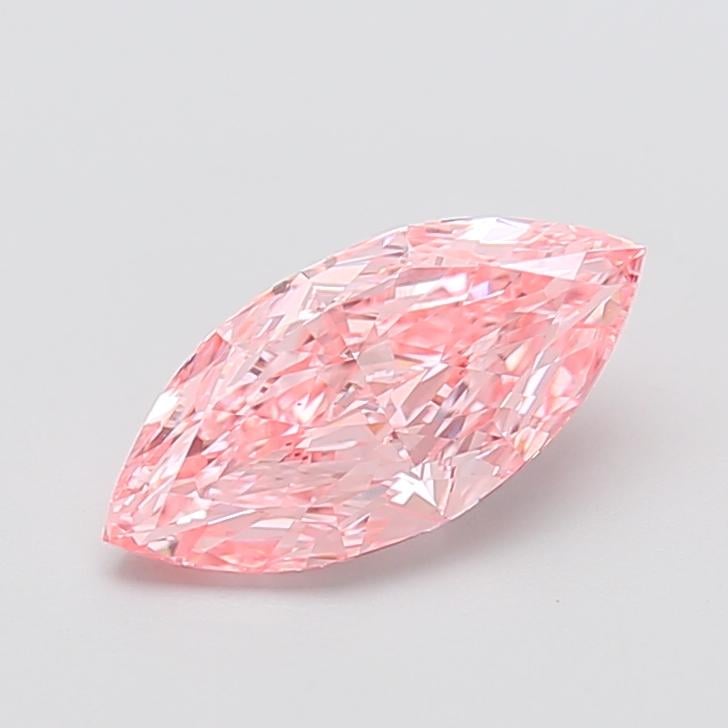 2.00 Ct. Fancy Vivid  Pink Marquise Lab Grown Diamond