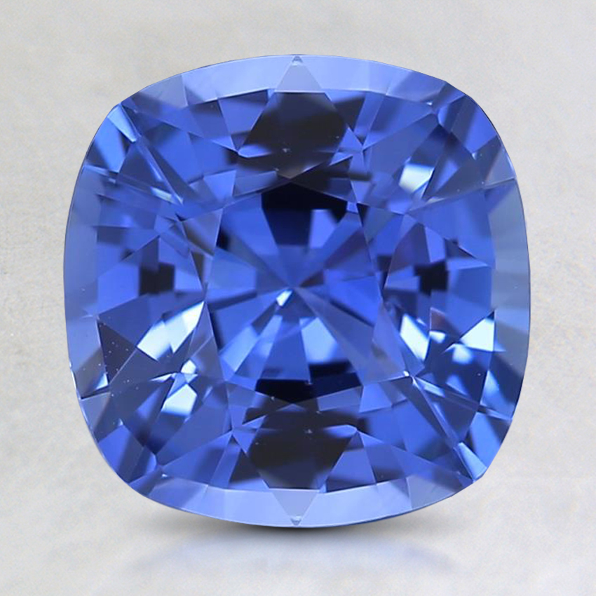 8mm Blue Cushion Sapphire