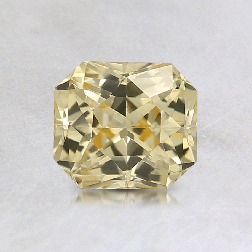 5.9x5.2mm Unheated Yellow Radiant Sapphire