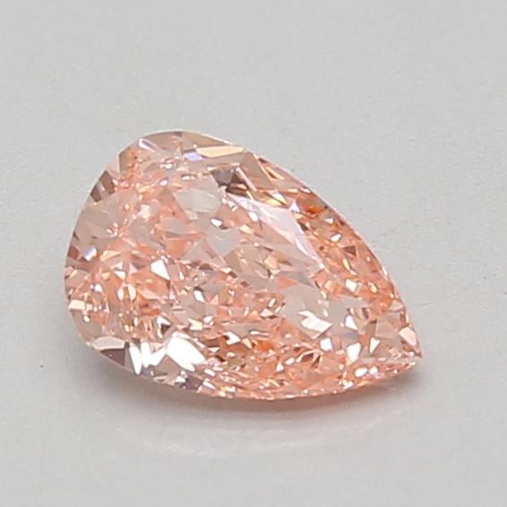 0.76 Ct. Fancy Vivid Pink Pear Lab Grown Diamond