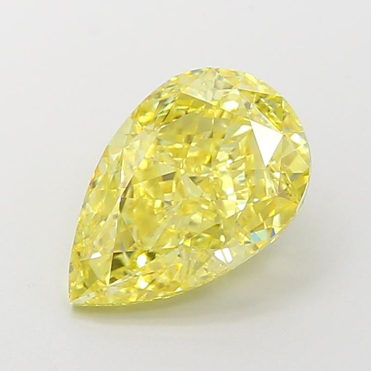 3.50 Ct. Fancy Intense Yellow Pear Lab Grown Diamond
