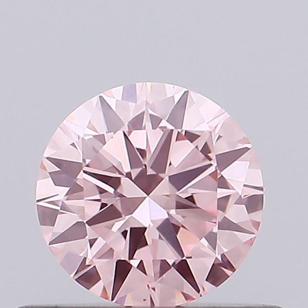 0.39 Ct. Fancy Intense Pink Round Lab Grown Diamond
