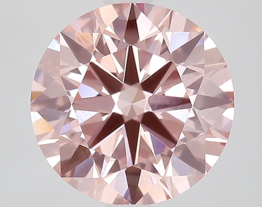 2.75 Ct. Fancy Intense Pink Round Lab Grown Diamond